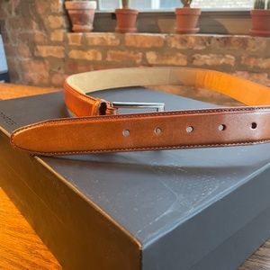 Tasso Elba Leather Belt (32)